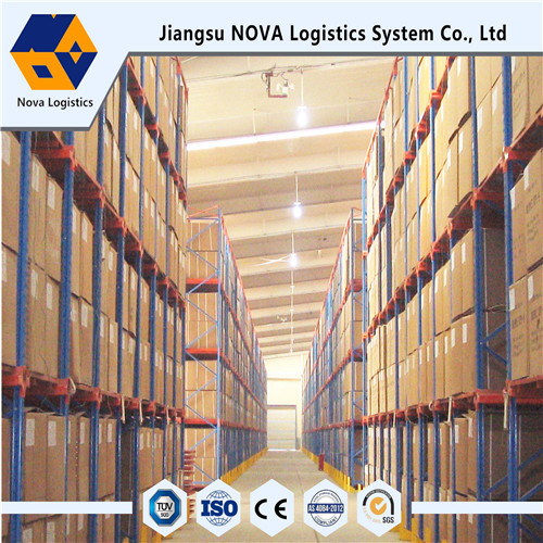 Unidad de almacén de peso pesado ajustable a través del estante de Jiangsu Nova