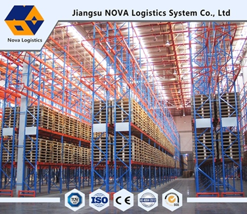 Rack de palets de almacén de servicio pesado de almacenamiento con ISO9001