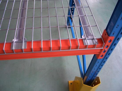 Plataforma de malla de alambre para estanterías de servicio pesado compatibles